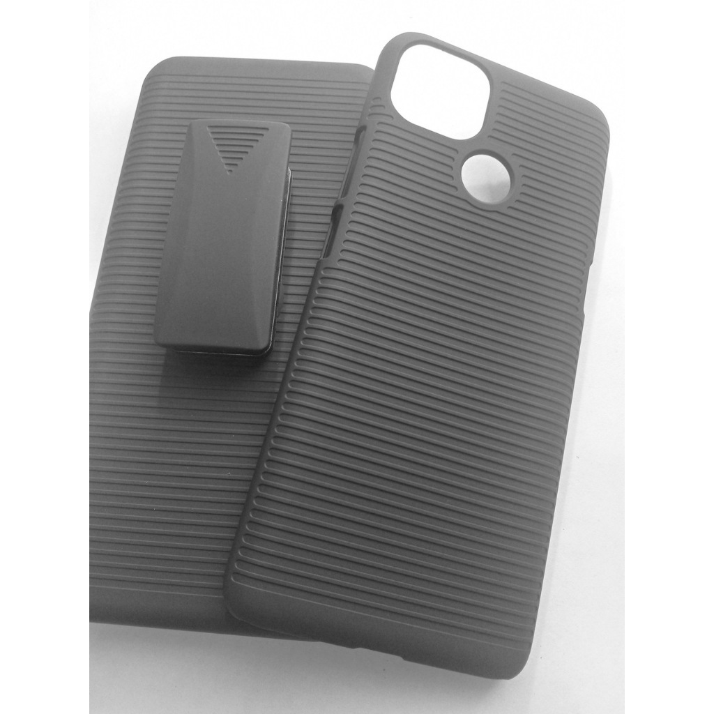 Capa + Suporte de Cintura Motorola Moto G9 Power XT2091 Capinha Case Cinto Belt Clip Cover Impacto