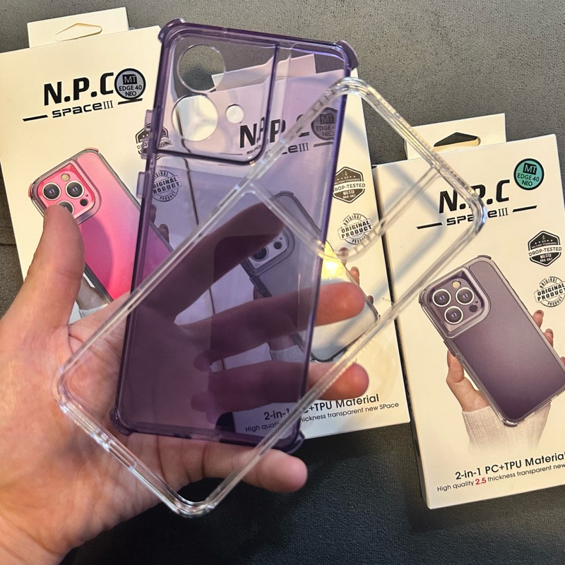 Capa capinha Space Motorola EDGE 50 FUSION EDGE 40 NEO EDGE 30 NEO EDGE 40  terceira geração proteção novo cular case