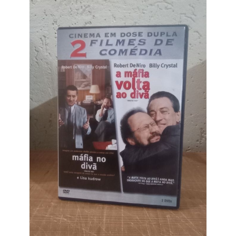 Dvd A Máfia no Divã e A Volta da Máfia ao Divã.