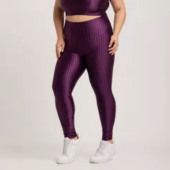 Calça Legging Feminina New Zig 3D Zero Transparência Moda Fitness