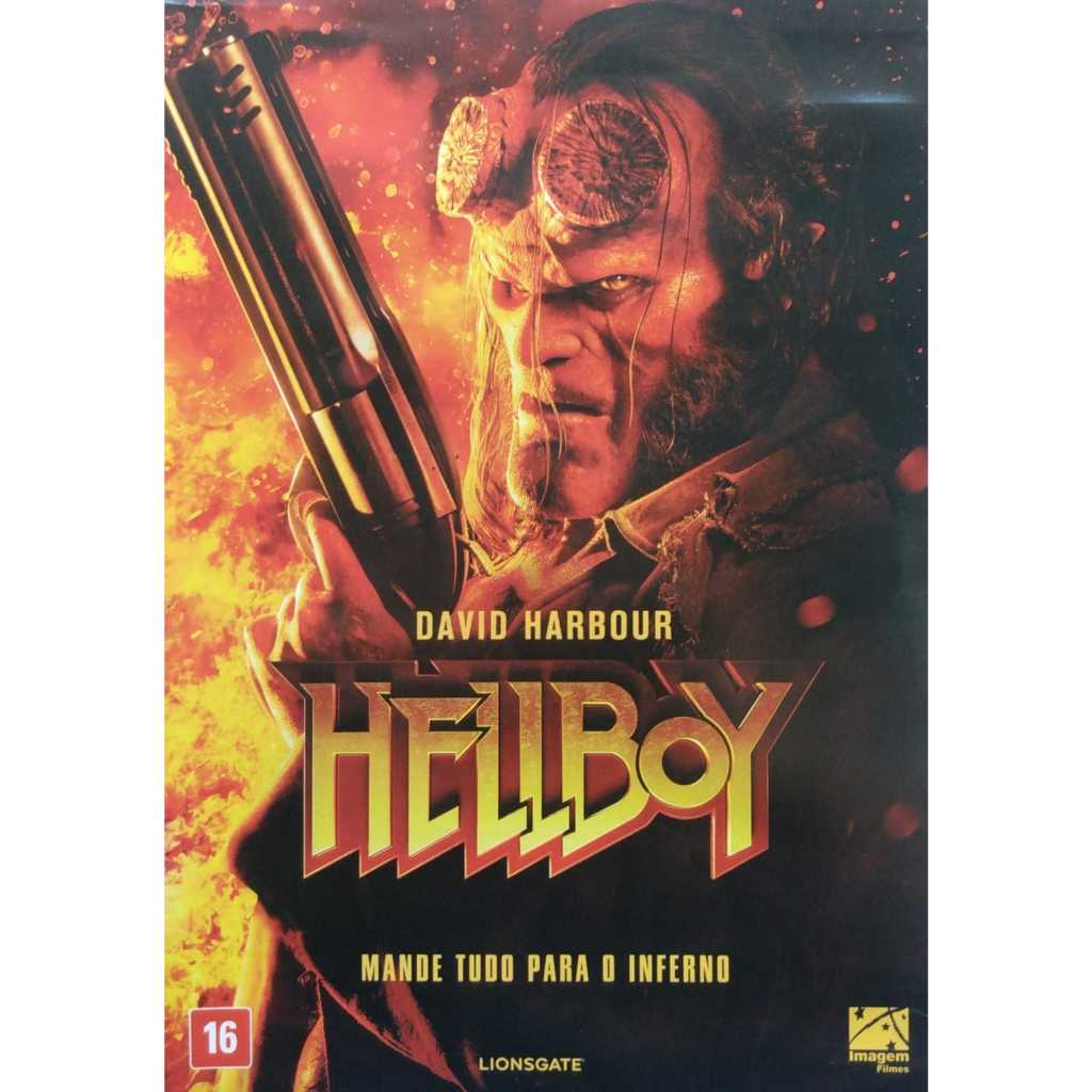 Hellboy Dvd 2019 David Harbour Milla Jovovich Ian Mcshane