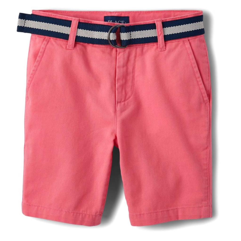 Bermuda com cinto The Children's Place tamanho 4, 5 e 6 anos importadas ( Novas)