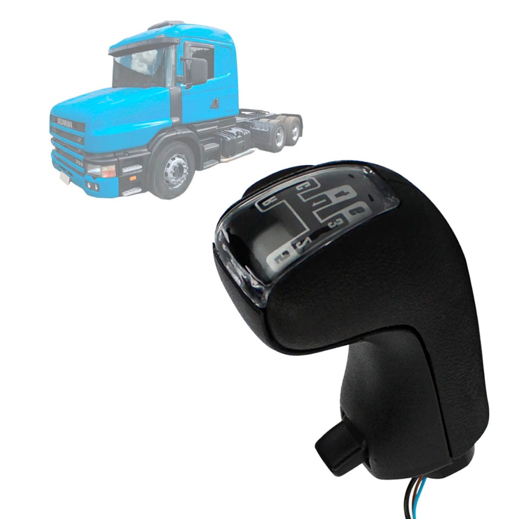 Manopla Cambio 6 Marchas Scania S4 113/124 (1485717) Com Rosca  Monarca Com Fio em Oferta na Shopee