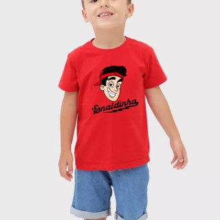 Camisa Infantil Enaldinho YouTuber Unissex 100% Algodão em Oferta na Shopee