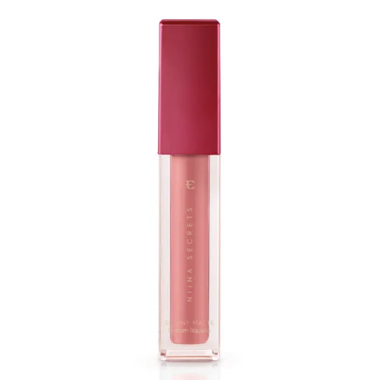 Eudora Niina Secrets Skinny Matte Batom Líquido Cor: Rose Gardênia 5ml V:07/29