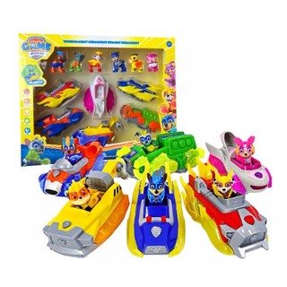 Kit 6 Carrinhos Patrulha Canina Brinquedos Coleção Fricção em Oferta na Shopee