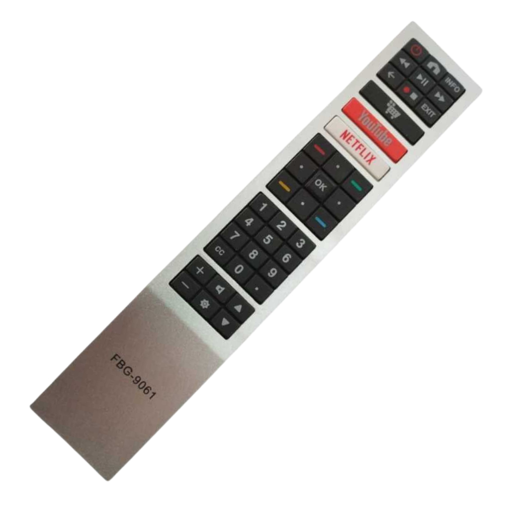 Controle Remoto Compatível com TV Aoc Led Smart 32S5295/78G 43S5295/78G 4k Netflix FBG-9061