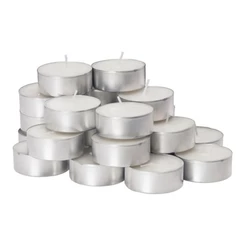 Kit 50 Velas Rechaud Decoração Casamento Lamparina Atacado