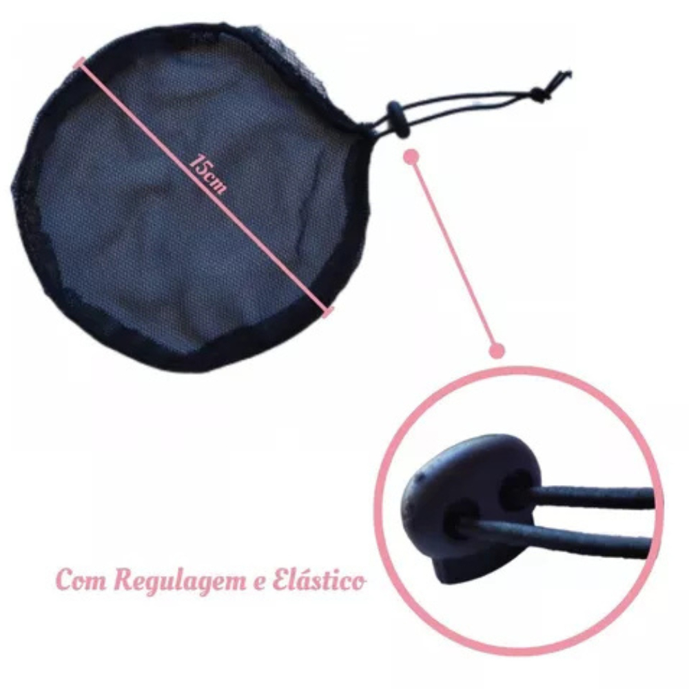 Tela Rede Cap Base P/ Confecção De Coque E Rabo De Cavalo