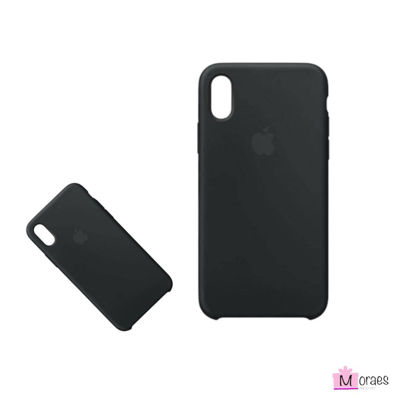 Capa Iphone Xr Silicone Case - Preto