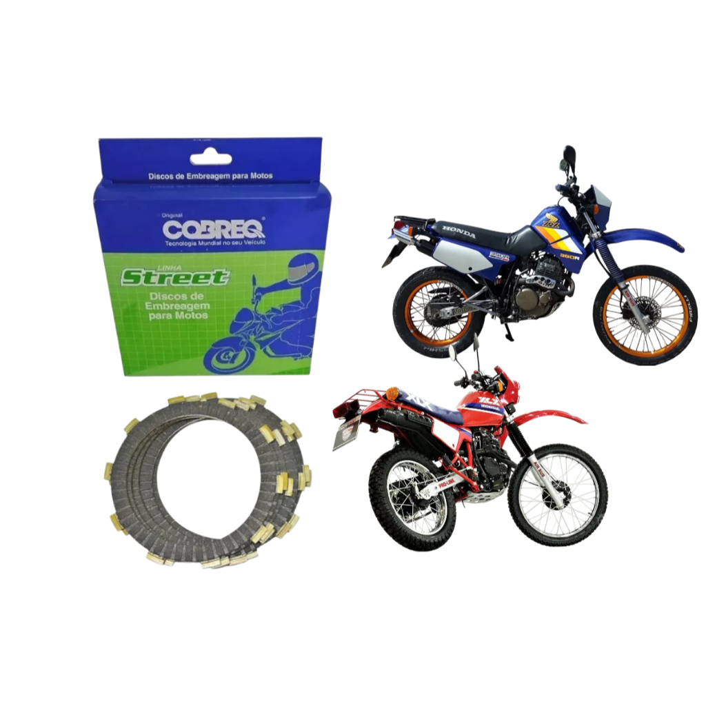 Disco De Embreagem Honda Xlx250 Xlx 250 Xlx350 Xlx 350 6 Pçs