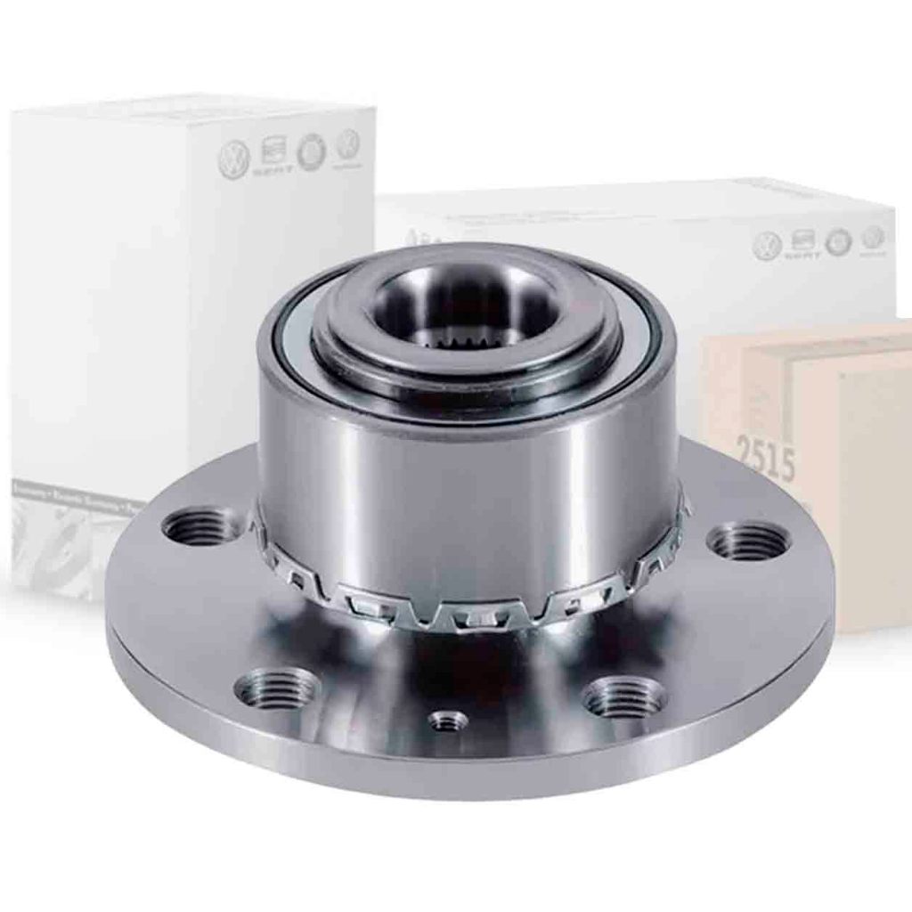 Cubo Roda Abs Polo Space Cross Fox 2007 até 2011 Com Rolamento Abs Original Volkswagen