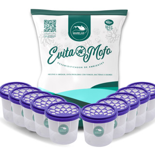 Cloreto De Cálcio Marelar 1kg + 10 Potes Para Antimofo em Oferta na Shopee