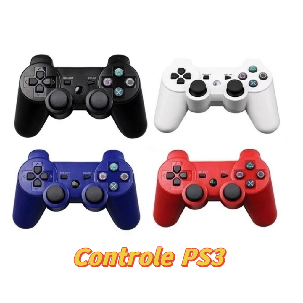 Controle PS3 Joystick Dual Shock Sem Fio  Wireless Ps3  gamepad