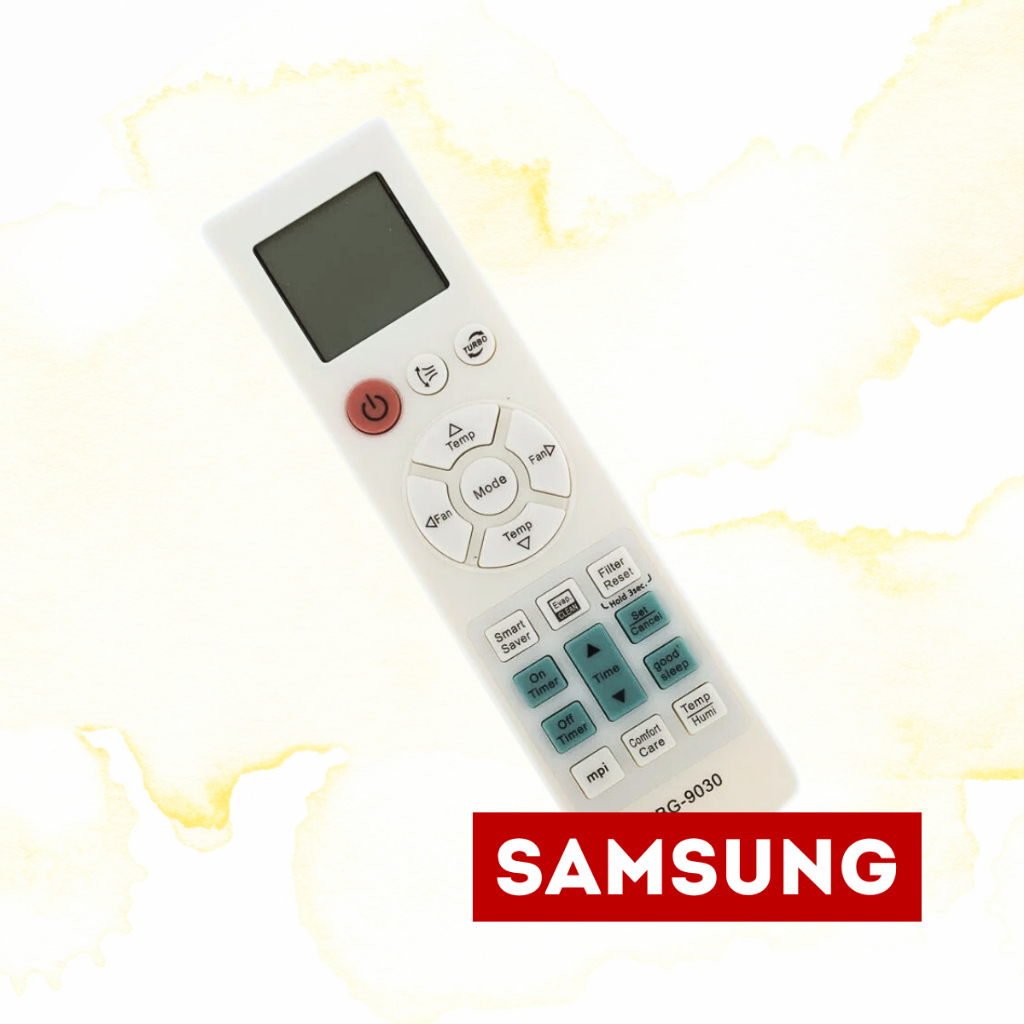 Controle Ar Condicionado Split Samsung Max Plus Crystal - FBG-9030