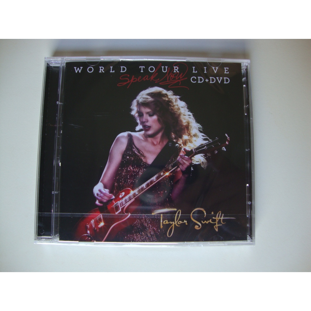 CD+DVD - Taylor Swift - World Tour Live Speak Now - Importado, Lacrado