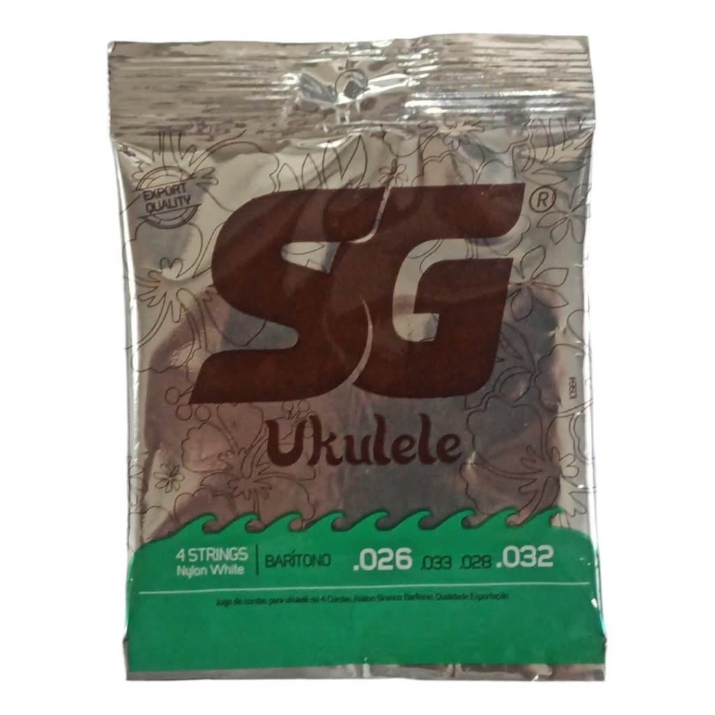 Corda 026 Nylon Para Ukulele Baritono Sg Encordoamento 10984
