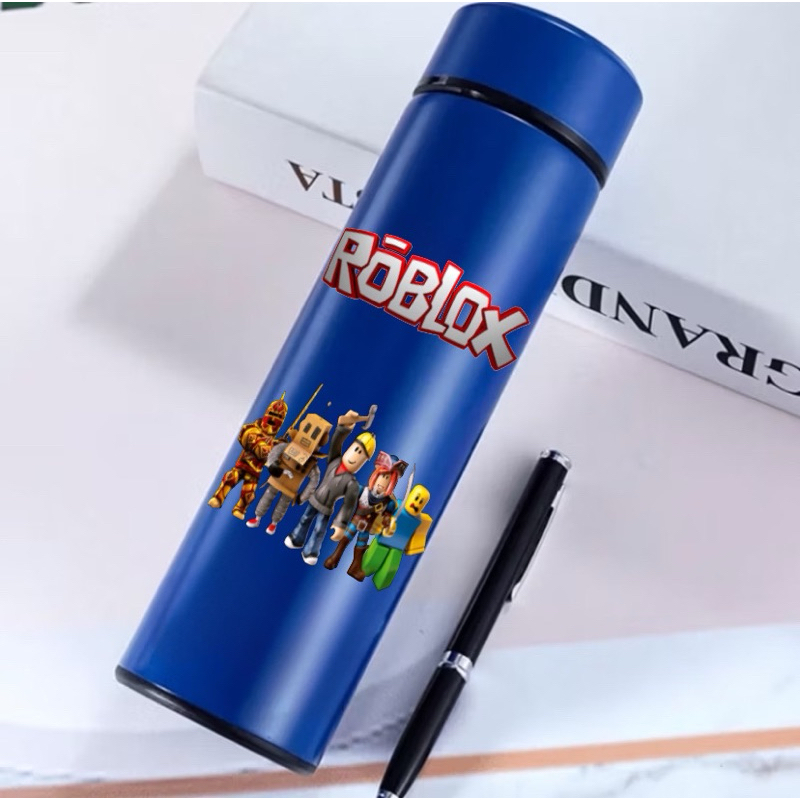 Garrafa Térmica Digital Com Termômetro 500ML Roblox Jogo em Oferta na Shopee