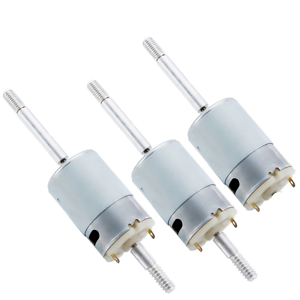 MOTOR ELÉTRICO DE COBRE 12V DC 6500 RPM 30W MODELO 555 545