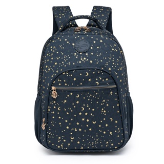 Mochila Spector Feminina Azul Resistente em Oferta na Shopee