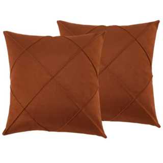 Kit 2 Capas de Almofadas Decorativa Drapeadas Macio e Aveludado PROMOÇAO em Oferta na Shopee