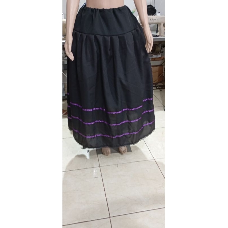 saia de Oxford decorada em Oferta na Shopee