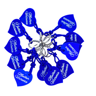 Chaveiros Mulher Virtuosa Emborrachado Coração Escolha Sua Cor 12 Unidades em Oferta na Shopee