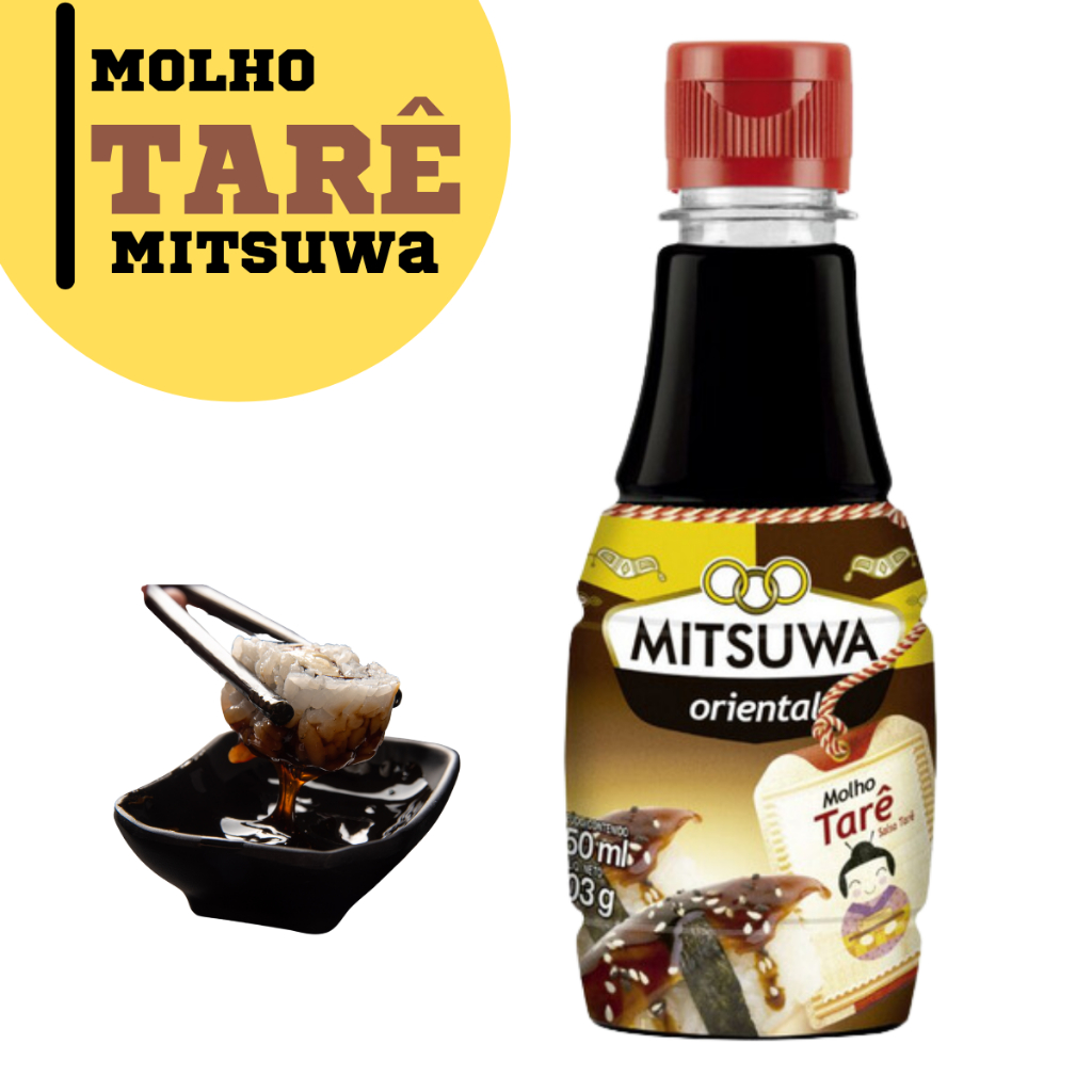 Molho Tarê Mitsuwa 250ml Hot Rol Temaki Sushi Teriyaki em Oferta na Shopee