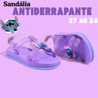 Sandália Stitch Feminina Infantil Casual e Leve para Crianças em Oferta na Shopee