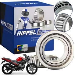 Caixa Rolamento de Direção Riffel Factor 125 Factor 150 Fazer 150 Crypton115