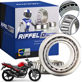 Caixa Rolamento de Direção Riffel Factor 125 Factor 150 Fazer 150 Crypton115 em Oferta na Shopee