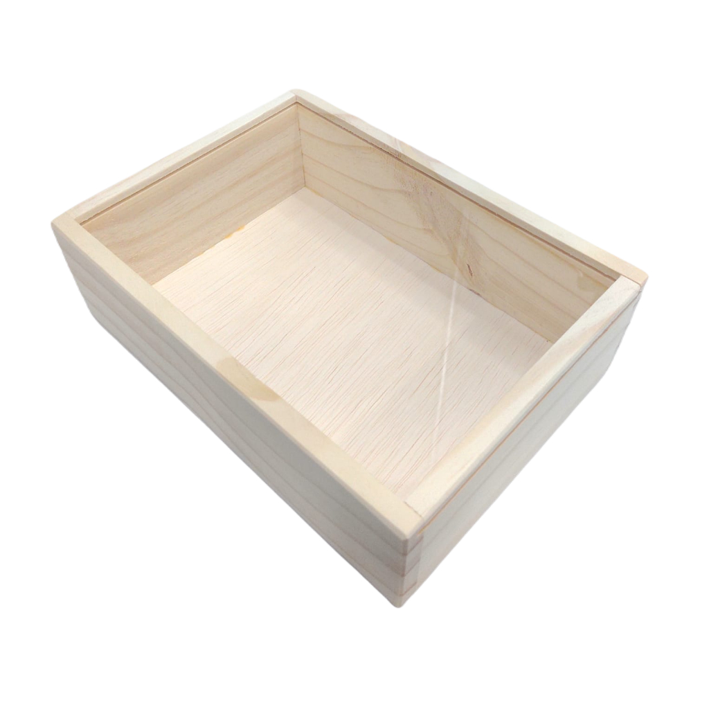 Caixa Estojo 40x40x05 com Tampa em Ps Cristal em Oferta na Shopee