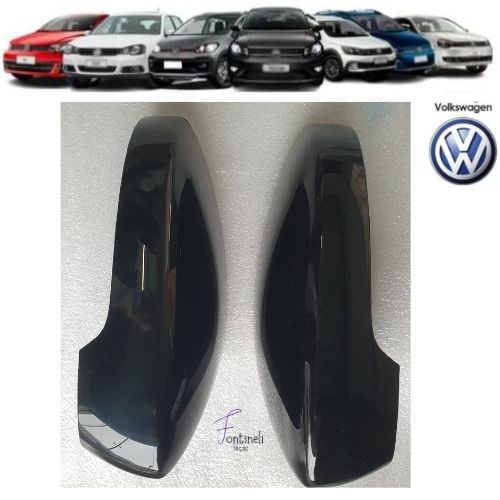 Capa Retrovisor Up/Voyage/Polo/Saveiro/Gol/fox Preto Black em Oferta na Shopee