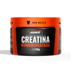 New Millen Creatina Monohidratada 100% Pura Pote 150g