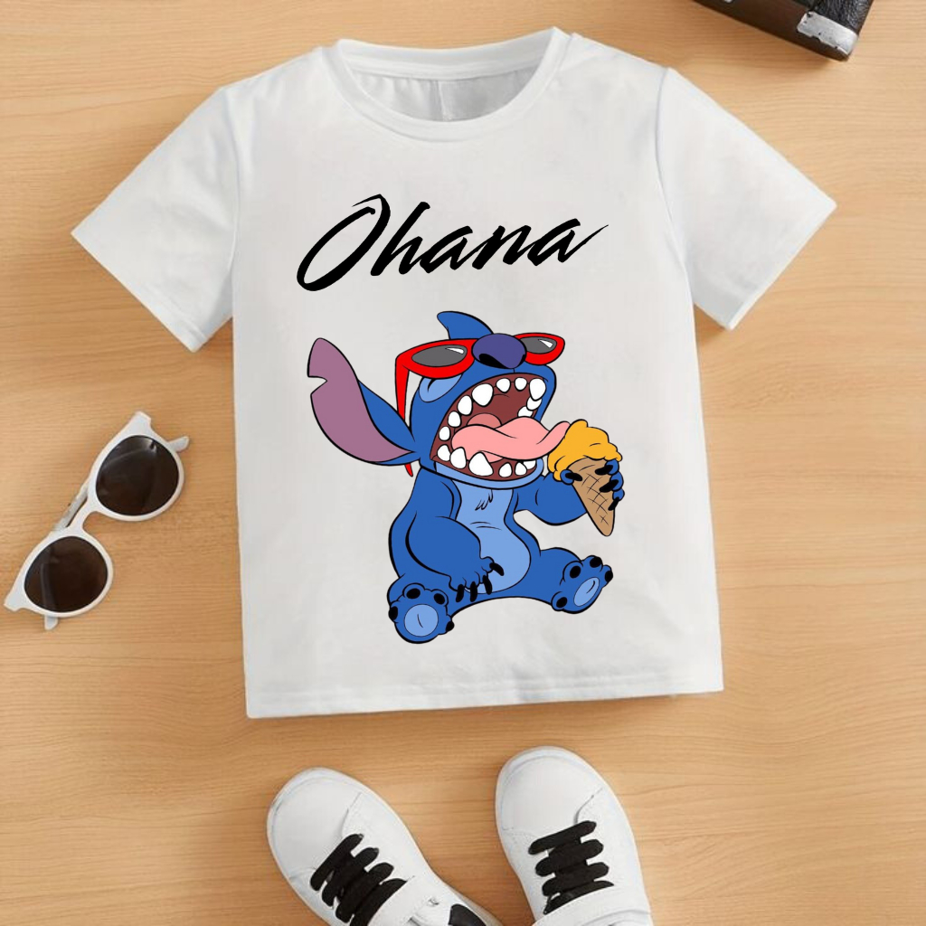 CAMISETA CAMISA BLUSA UNISEX MENINA E MENINIO LILO STITCH ANGEL  VARIOS MODELO INFANTIL JUVENIL em Oferta na Shopee