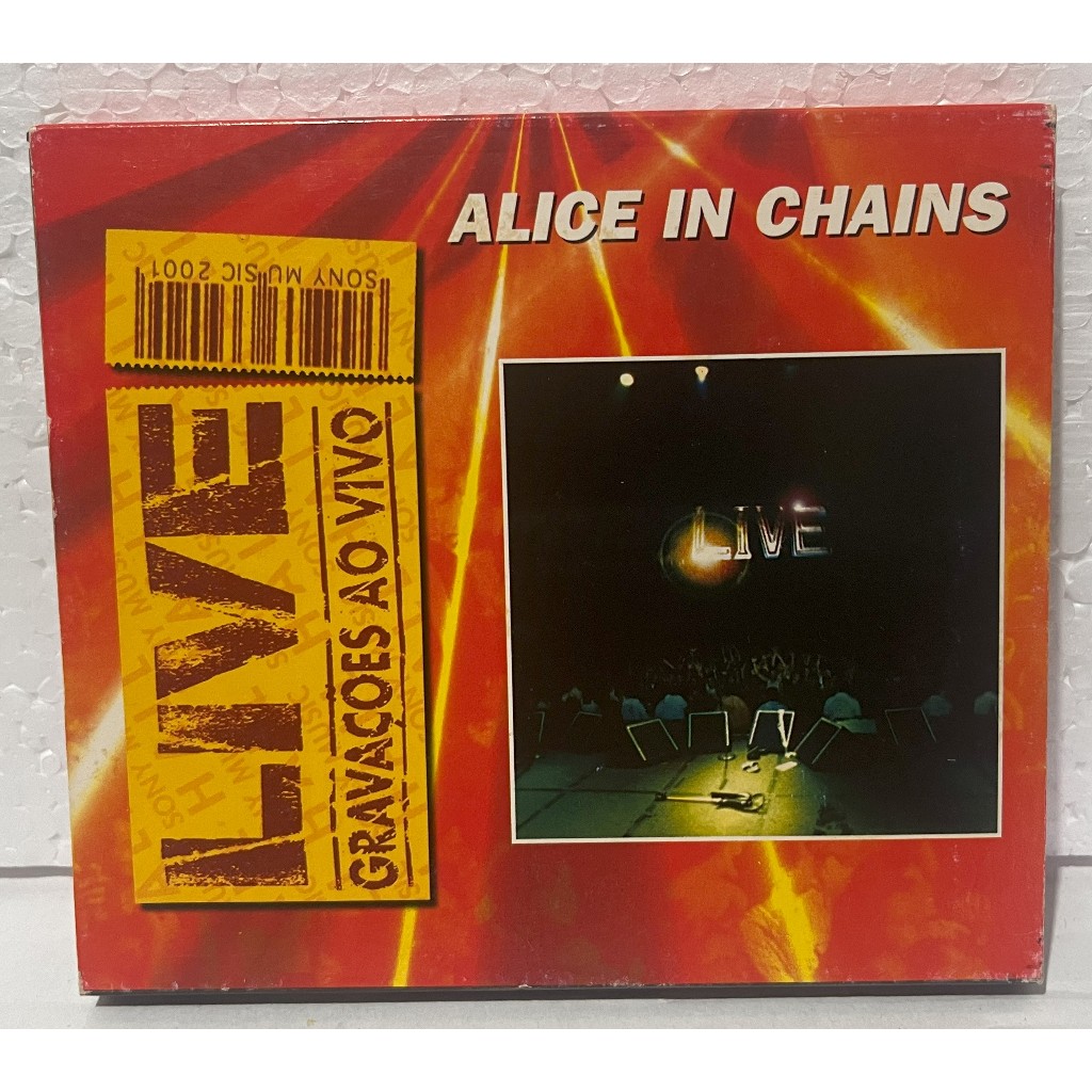 CD - Alice In Chains - Alice In Chains - Live - 1993