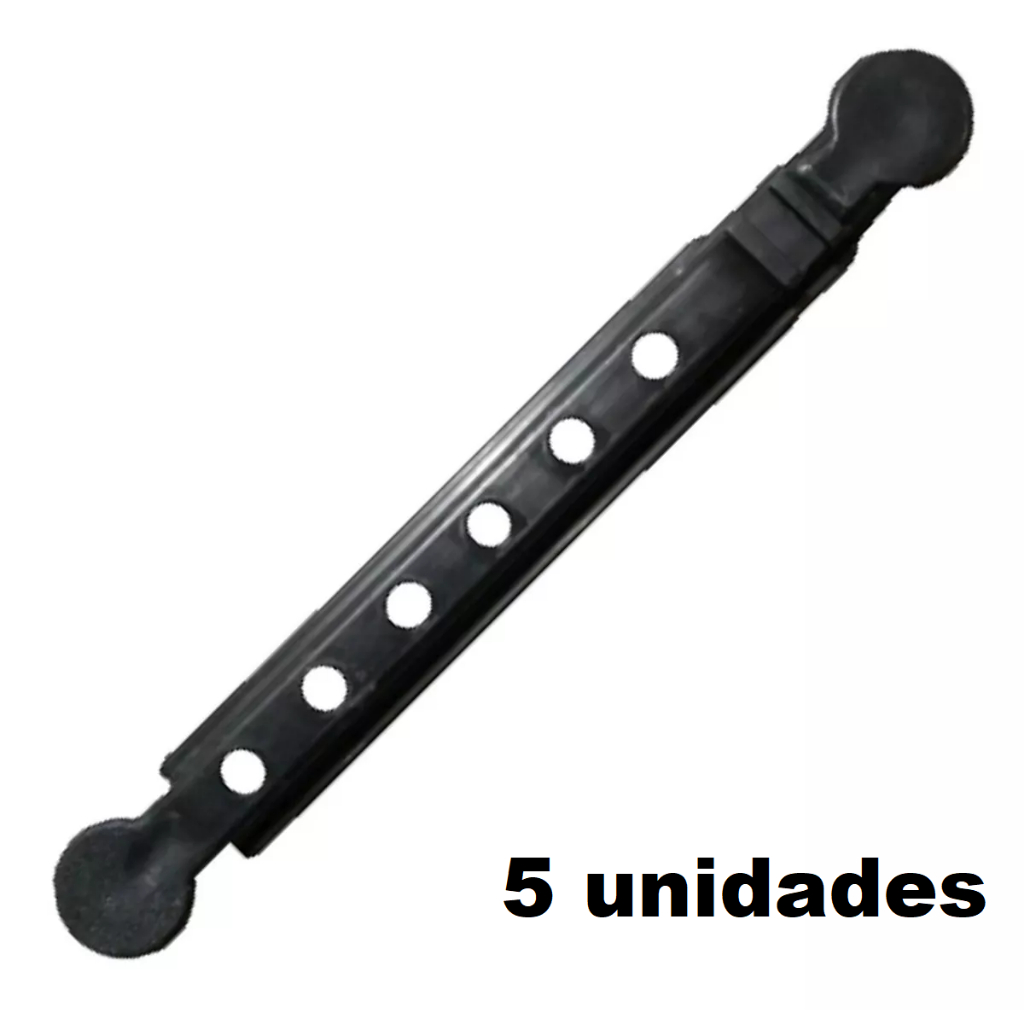 Kit 5 Enrolador De Linha Para Vara Pesca Telescópica 12cm