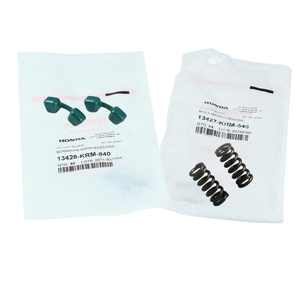 Kit Reparo Balanceiro Mola E Borracha Cg Titan Fan 150 160 Nxr Bros 150 160 Original Honda em Oferta na Shopee