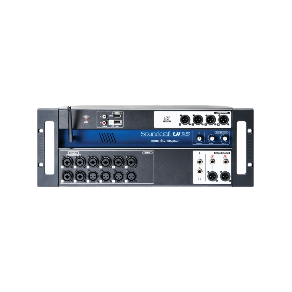 Mesa De Som Digital Soundcraft Ui16 16 Canais Usb Wifi Ui 16 - Audio
