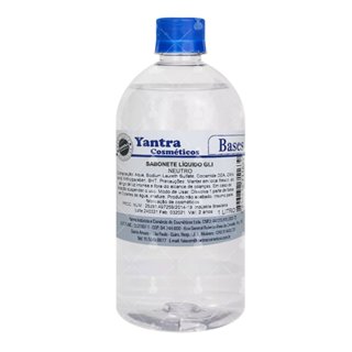 Base para Sabonete Líquido e Shampoo Neutro Transparente e Perolado 1.1 Yantra 1Litro em Oferta na Shopee