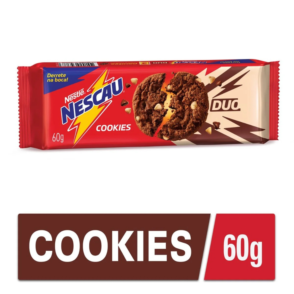 Cookies Chocolate Nescau Duo 60g Nestlé
