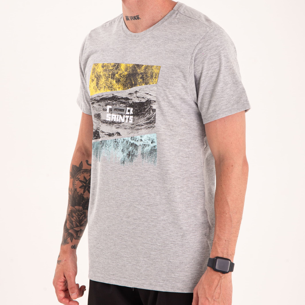 Camiseta Rock Saints Ondas