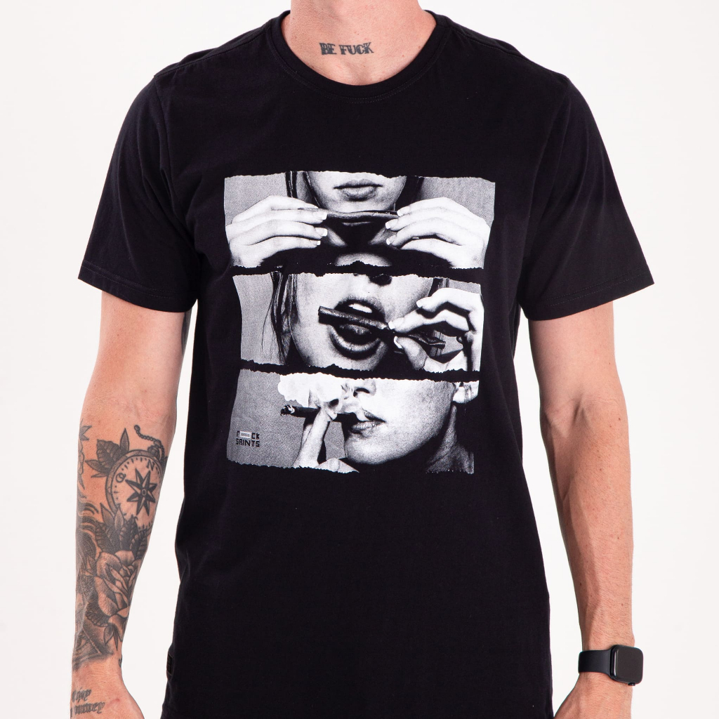 Camisa Rock Saints Bolando