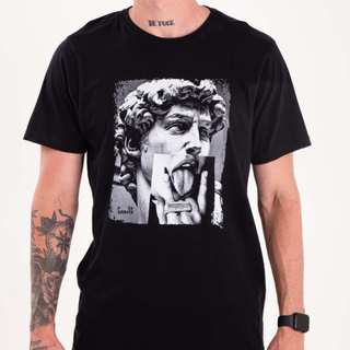 Camiseta Rock Saints Davi Língua