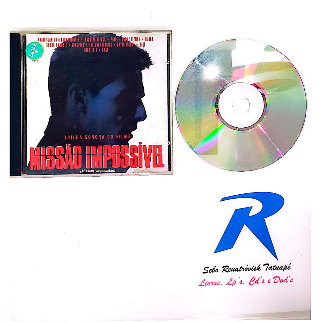 CD - Trilha Sonora do Filme: Missão Impossível - Gravadora: Polygram