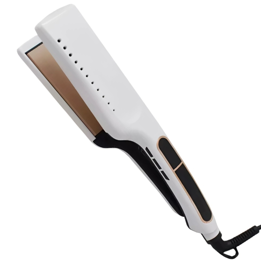 Prancha Chapinha Alisadora Cabo Giratório Alisar Cabelo Com Infravermelho Bivolt 110v 220V