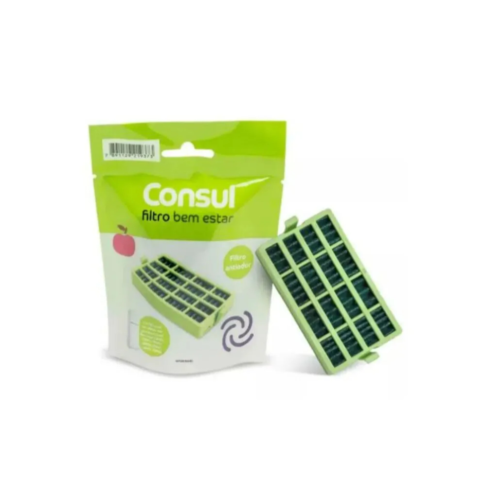 Filtro Original Antibactéria Antiodor Refrigerador Consul Bem Estar CRM50 CRM45 CRM55 W10515645