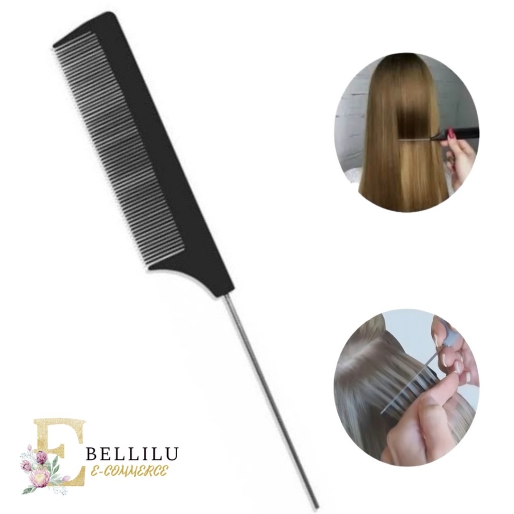 Pente de Plástico Com Cabo Metálico Fino - Santa Clara