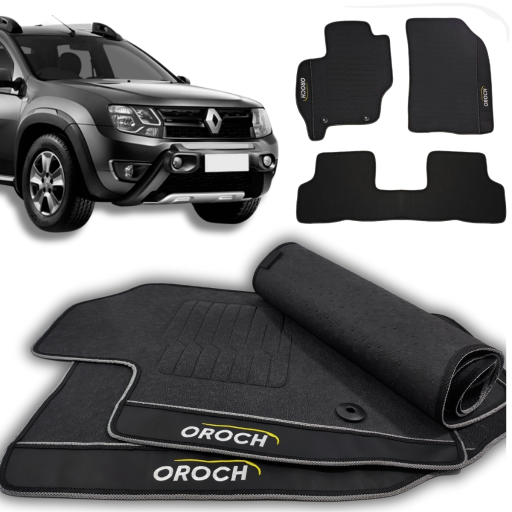 Tapete Para Carro Oroch 2020 2021 2022 2023 2024 Personalizado Bordado Luxo Linha Premium Conforto
