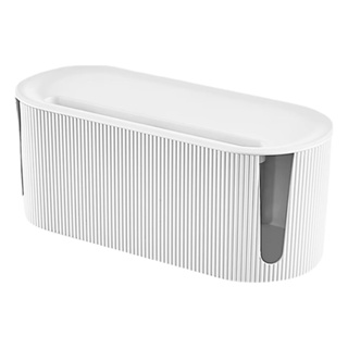 Caixa Organizadora de Fios e Cabos Para Esconder Fontes Carregadores Filtros de Linha Mantém Ambiente Limpo e Organizado em Oferta na Shopee